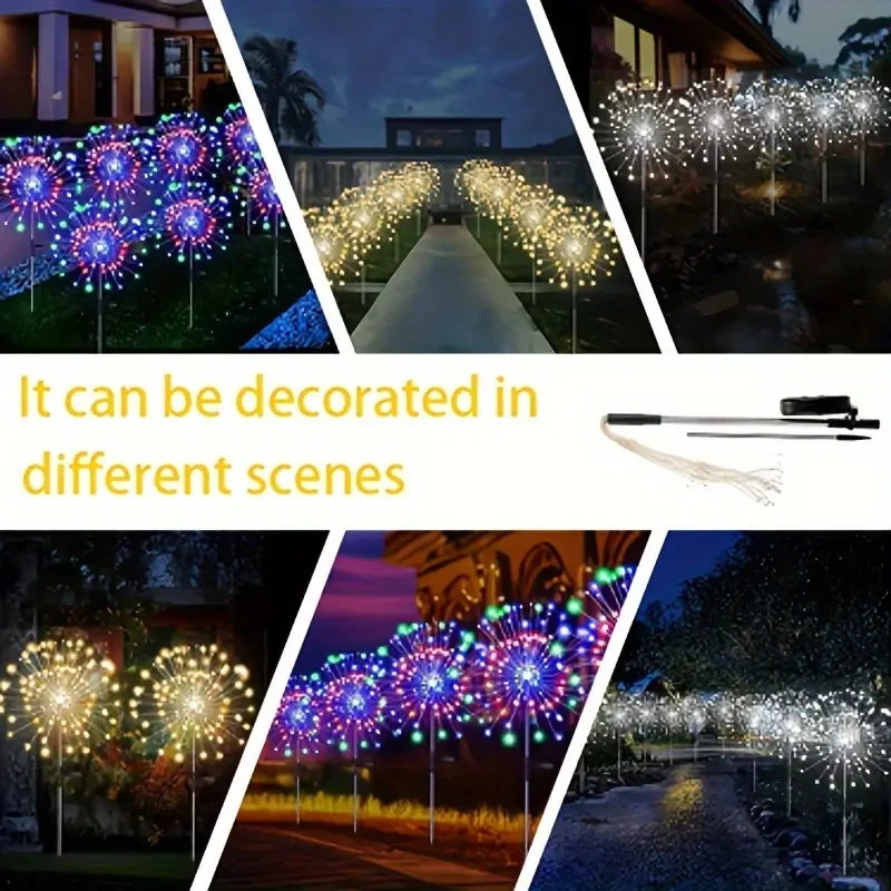 8 Lighting Modes For Outdoor Solar LED Lights