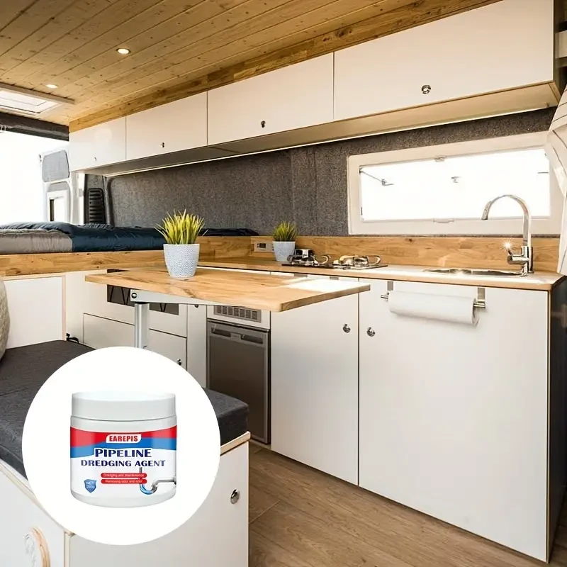 Sustainable Multi-Purpose Kitchen Drain Clog Remover Powder