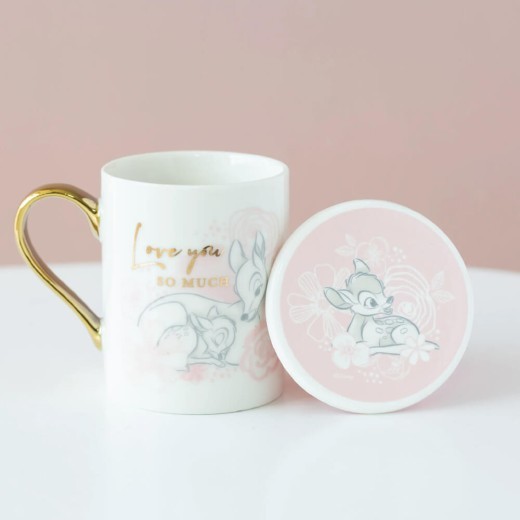 Mug & Coaster Set : Bambi - Love