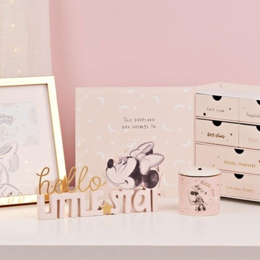 Word Plaque : Minnie Mouse Hello Little Star