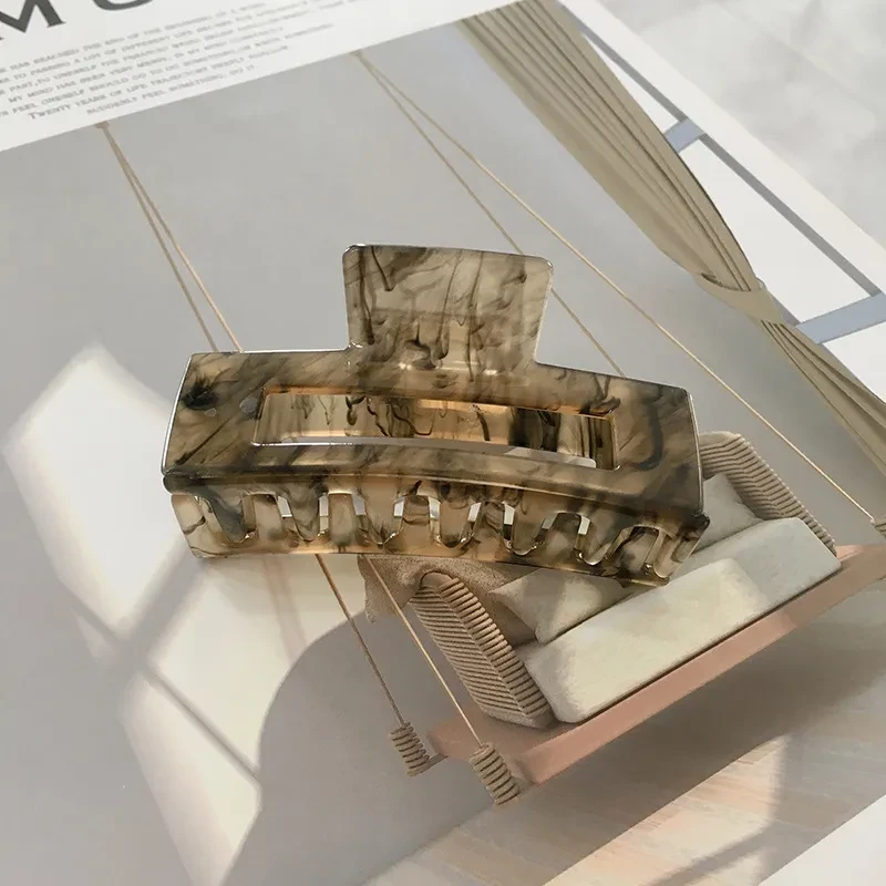 Acrylic Hair Clip Texture Hair