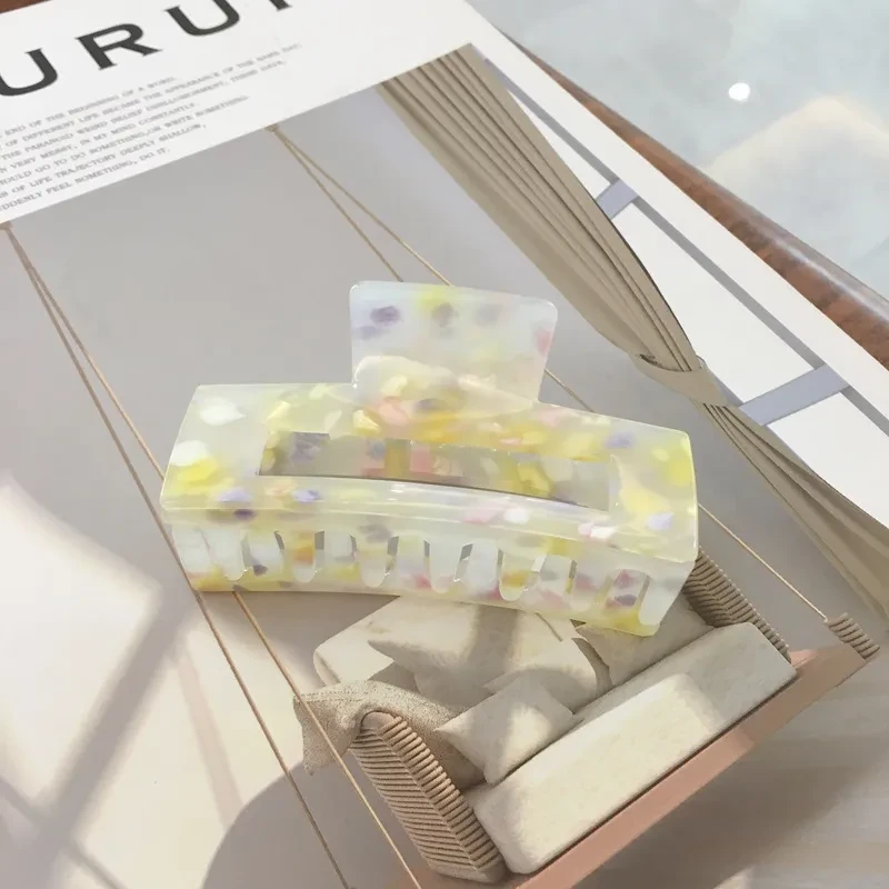 Acrylic Hair Clip Texture Hair