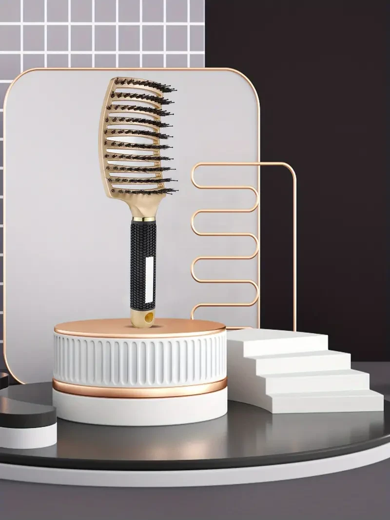 Luxurious Curved Detangling Hair Brush