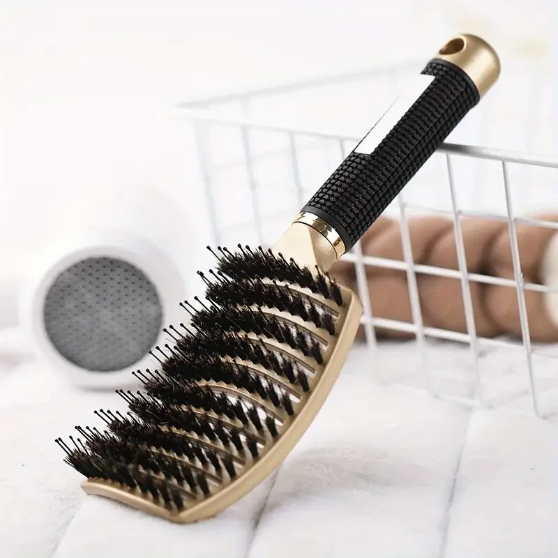Luxurious Curved Detangling Hair Brush