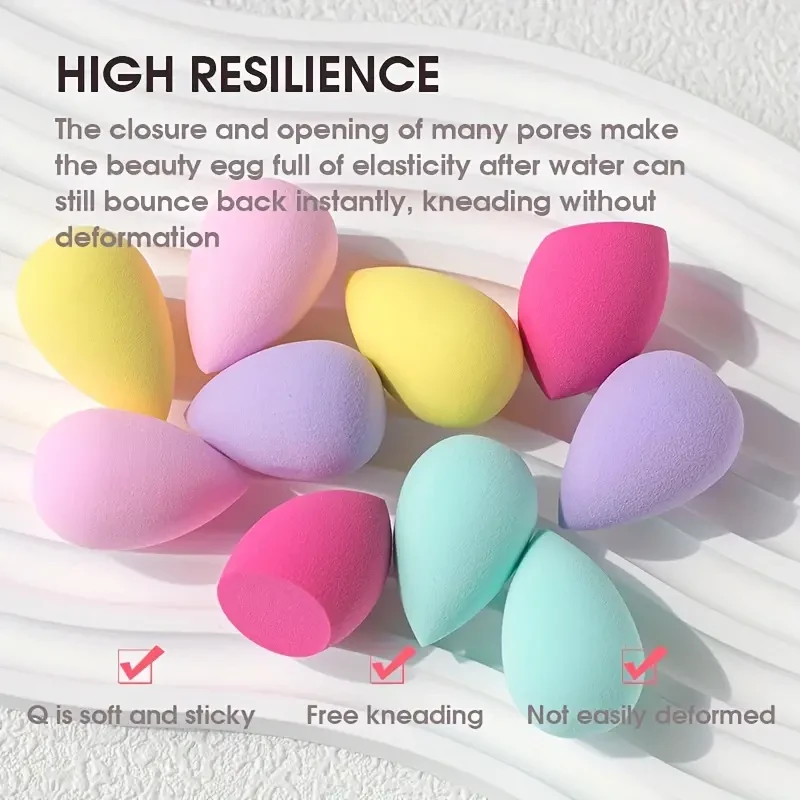 10pcs Deluxe Mini Makeup Brush Set