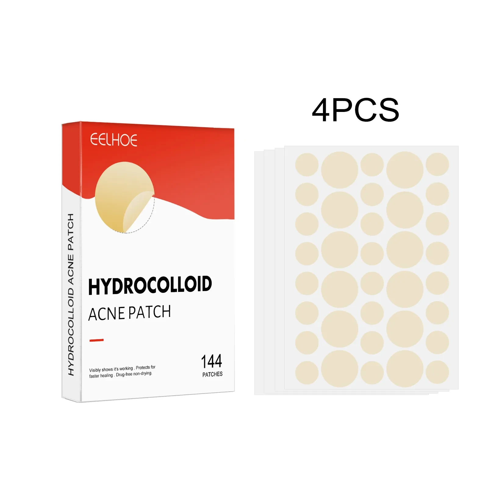 Invisible Breathable Repair Hydrogel Acne  Patch