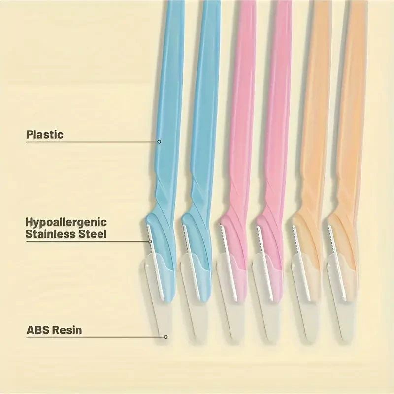 24pcs Eyebrow Razor Shavers Facial Hair Remover