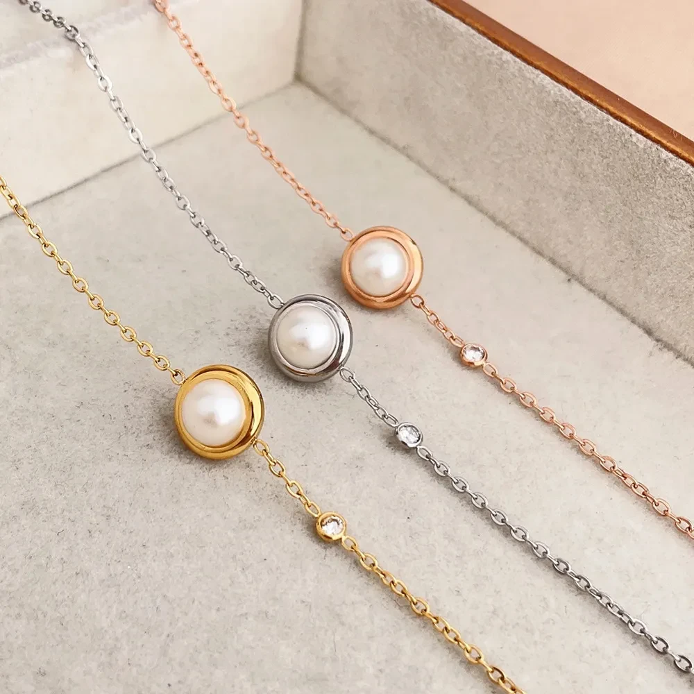 Japanese And Korean Lucky Pearl Bracelet