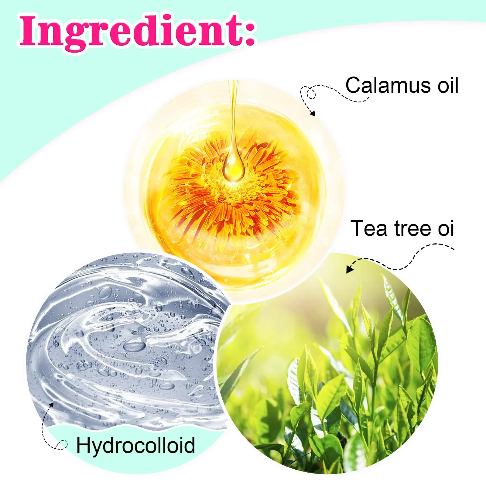 Heart Color Multi-shape Acne Patch