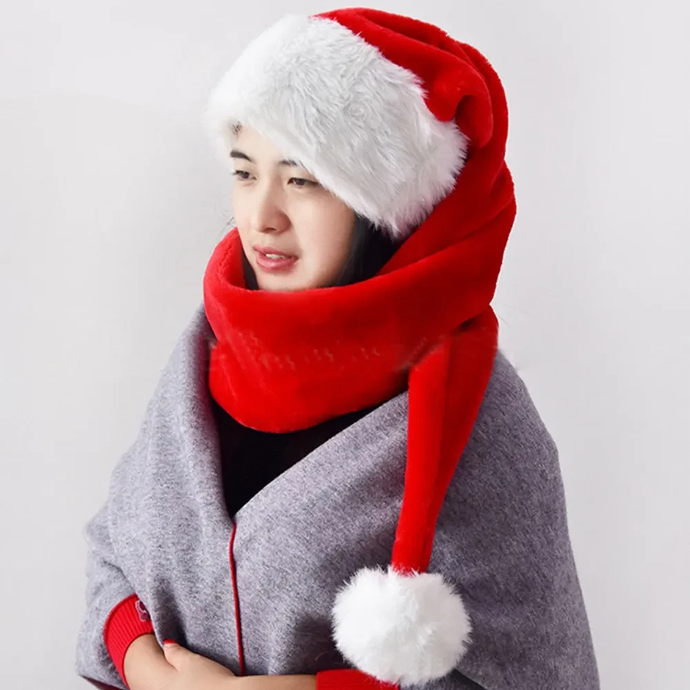 Plush And Lined Christmas Hat Christmas Hat