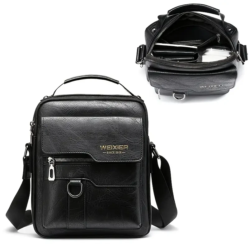 WEIXIER Crossbody Bag Men's Shoulder Bag,