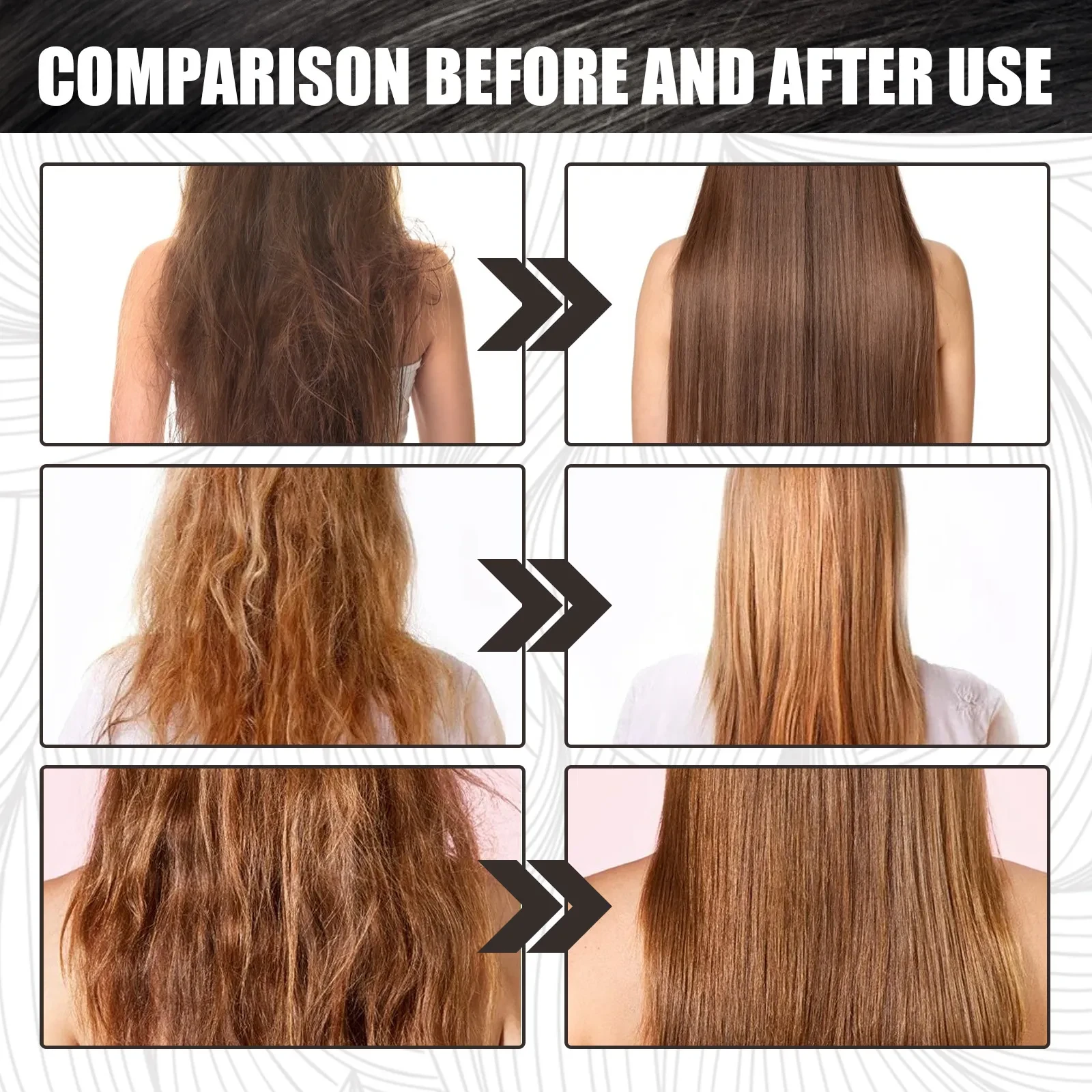 Non-steamed Silky Hot Dyeing Nourishing And Hydrating Keratin