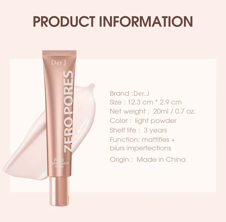 Reverse Hole Soft Focus Make-up Primer Concealer Invisible Pores