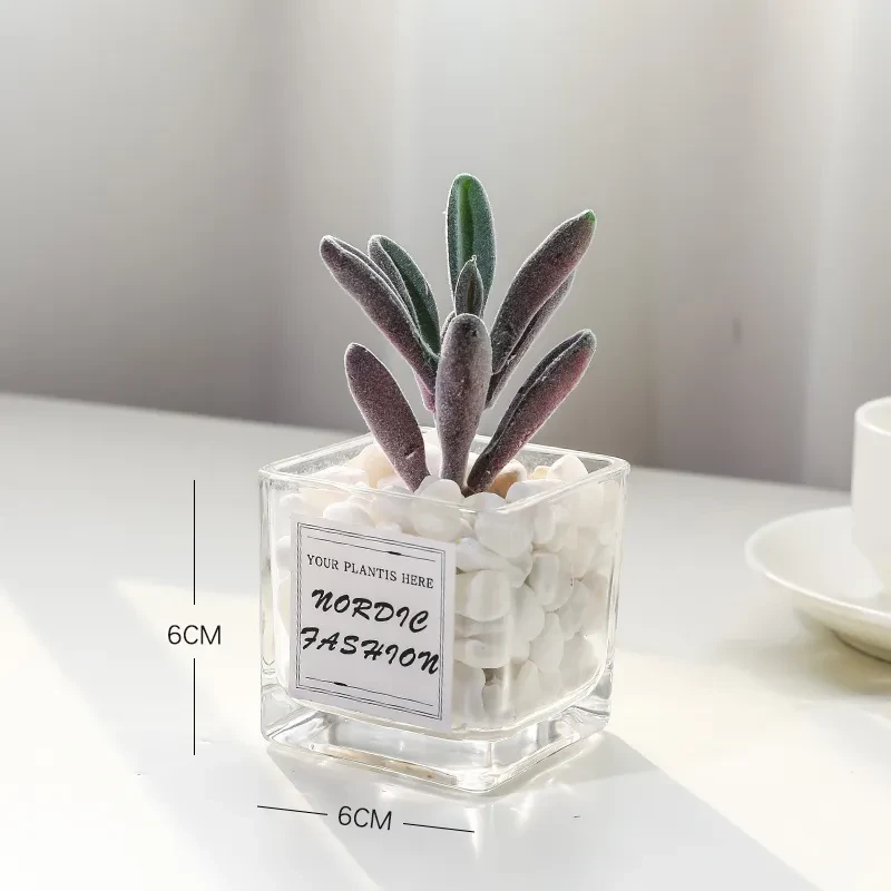 Simulation Green Plant Small Potted Office Desktop