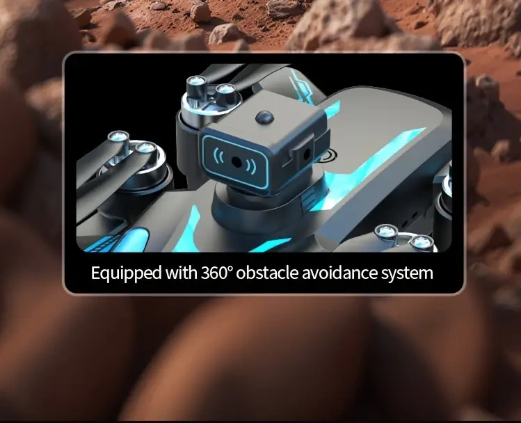 FYRC black brushless drone, smart obstacle avoidance drone, dual camera drone, one-key return drone, foldable drone, USB rechargeable drone, drone for beginners, stable flight drone, brushless motor drone, Christmas drone gift, Halloween drone gift, Thank