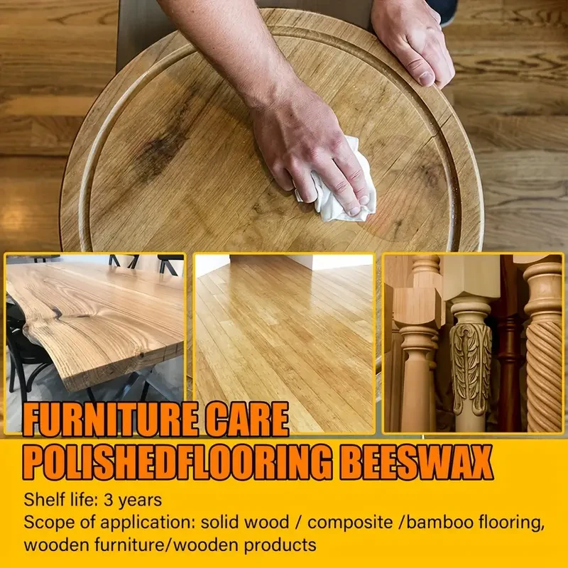 Furniture Shine Natural Beeswax - Wood Floor Polishing & Maintenance