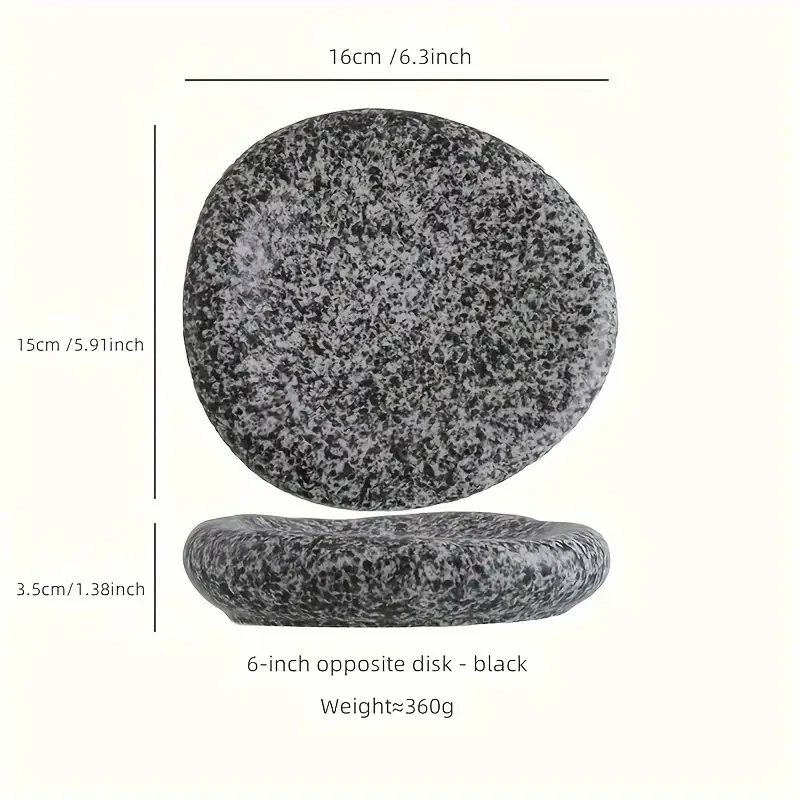 Ceramic Rock Pattern Dinnerware Set