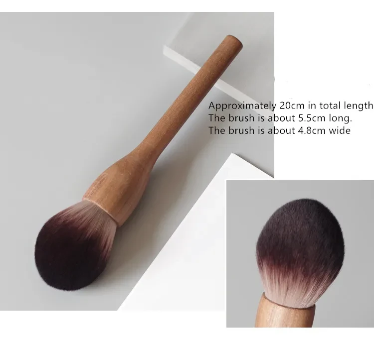 Large loose stucco with walnut pole