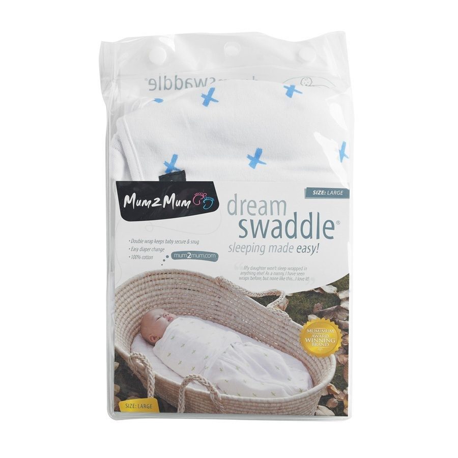 Dreamswaddle Baby Sleep Wrap | Blue Cross