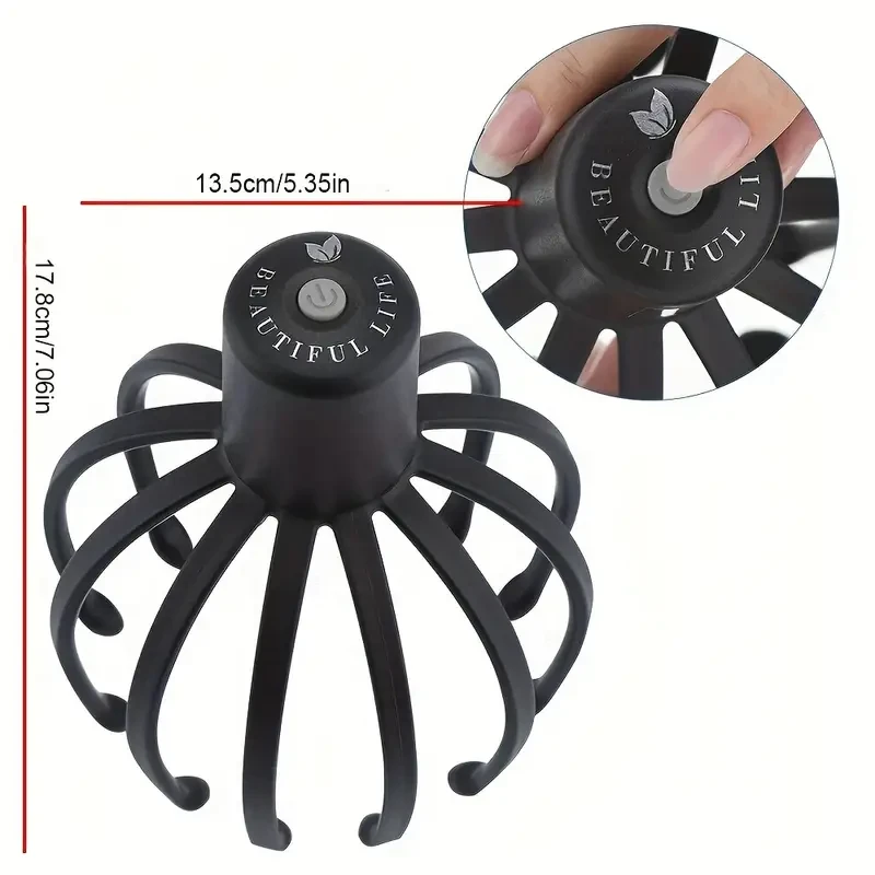 Relieve Tension & Stress With This Electric Head Massager