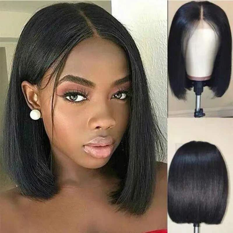 Short Bob Brazilian Human Hair Wig