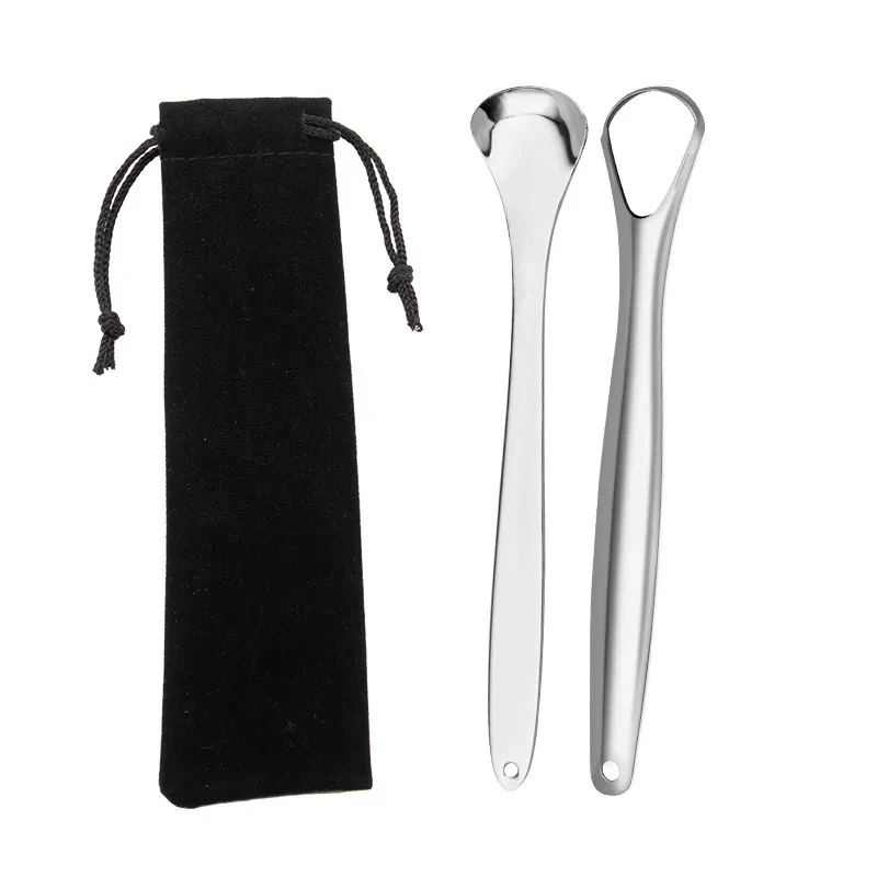 Tongue Cleaner Scrapes The Tongue Board