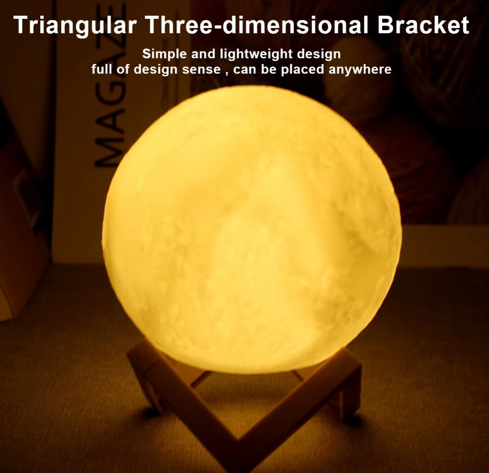 8cm Moon Lamp LED