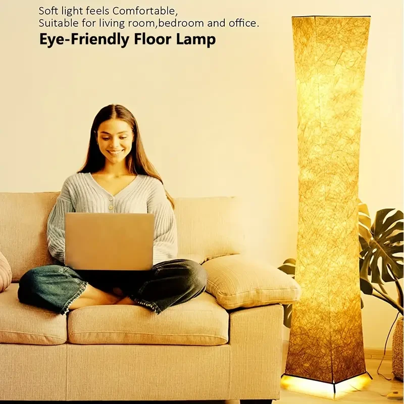 Soft Light Floor Lamp - Modern 132.08cm LED Standing Lamp