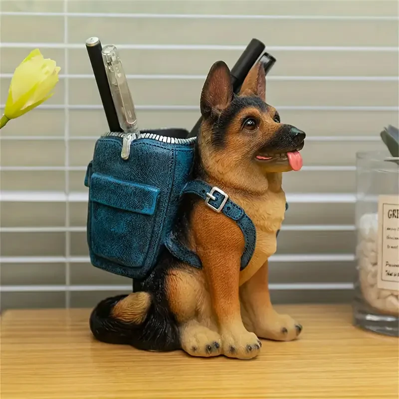 German Shepherd Dog Pen Holder