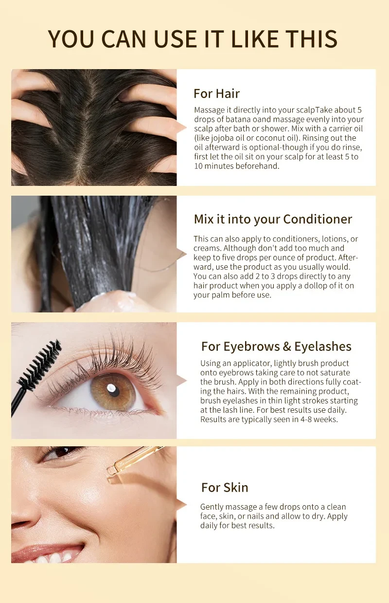 30ml Hair Care Plant Extract Recovery Oil