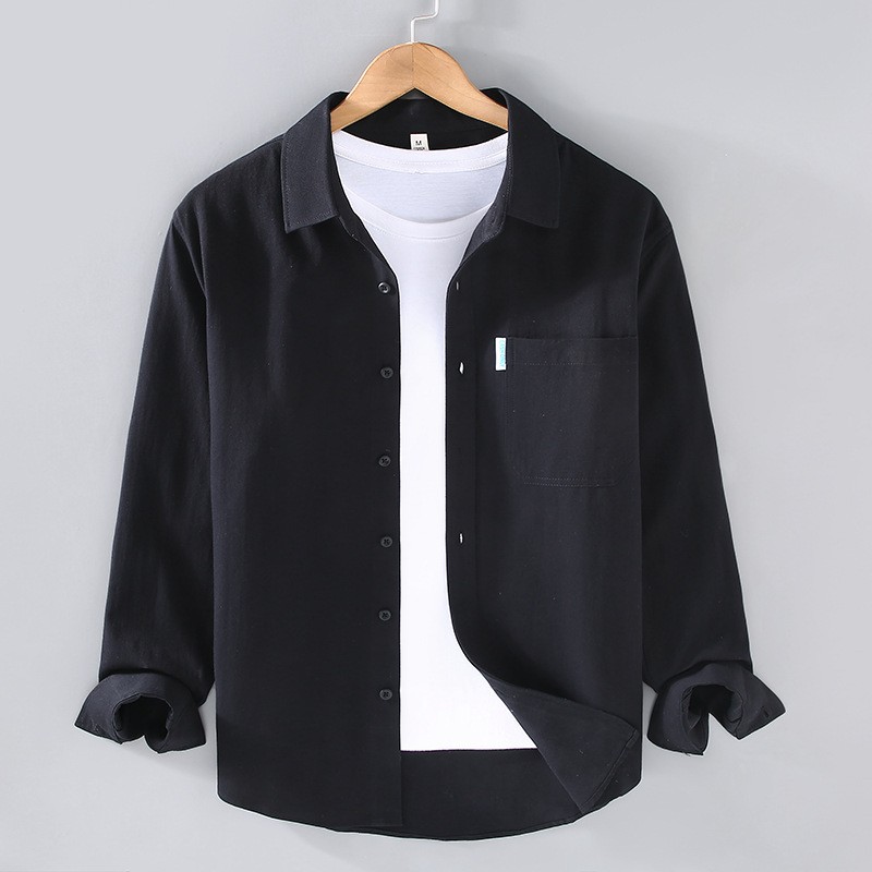 Men's Long-sleeve Cotton Shirt