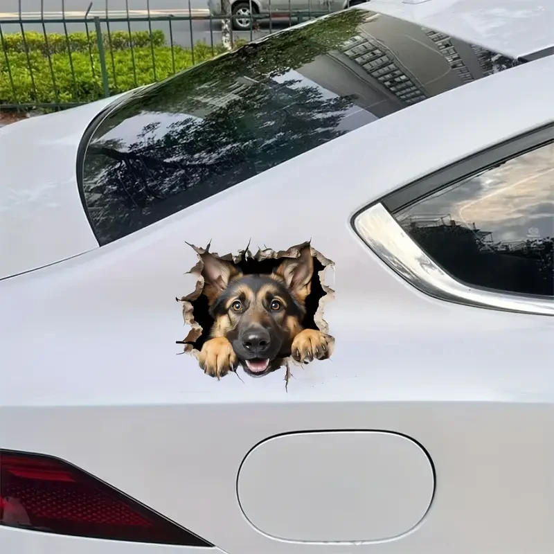 Adorable German Shepherd Dog Sticker