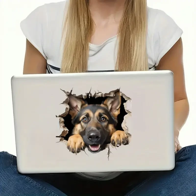 Adorable German Shepherd Dog Sticker