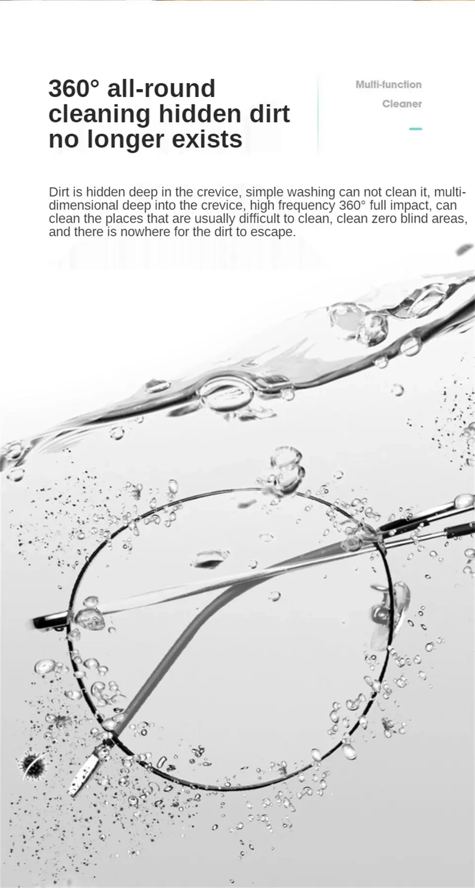 Ultrasonic Cleaning Machine High Frequency Vibration Wash Cleaner