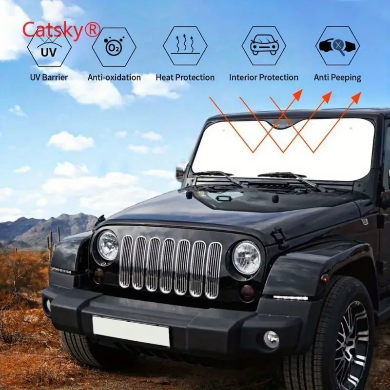 German Shepherd Car Sunshade