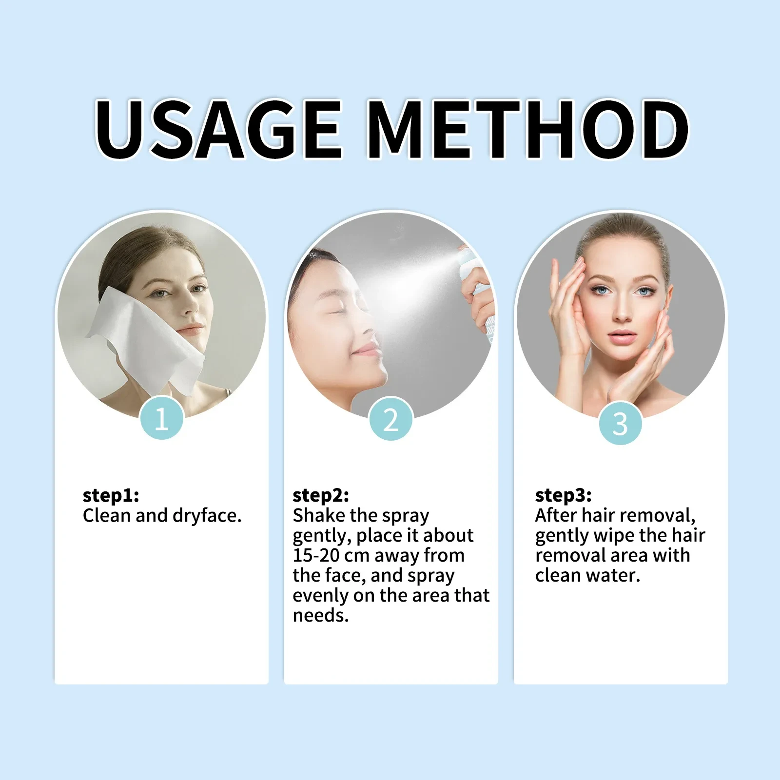 Hair Recognition Spray Suit Facial Care