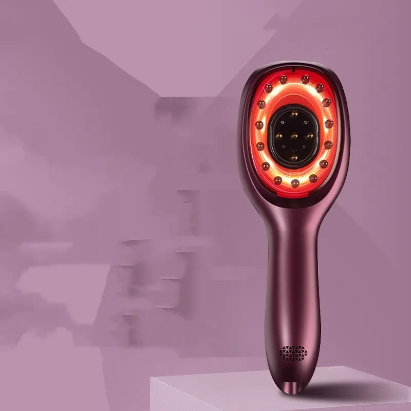 Red And Blue Hair Growth Hair Nourishing Comb