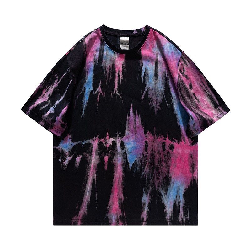 Stylish Summer Shirt with Trendy Tie-Dye Design