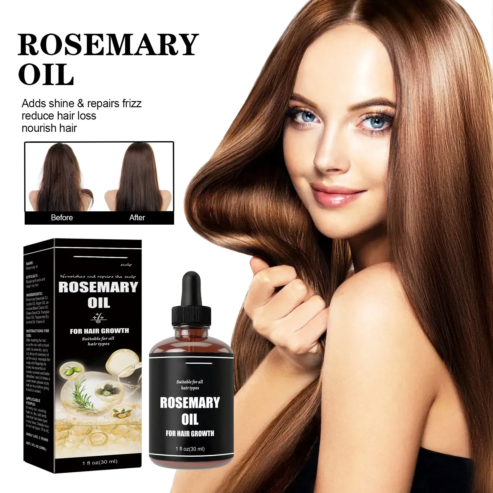 Dense Hair Soft Care Repair Oil