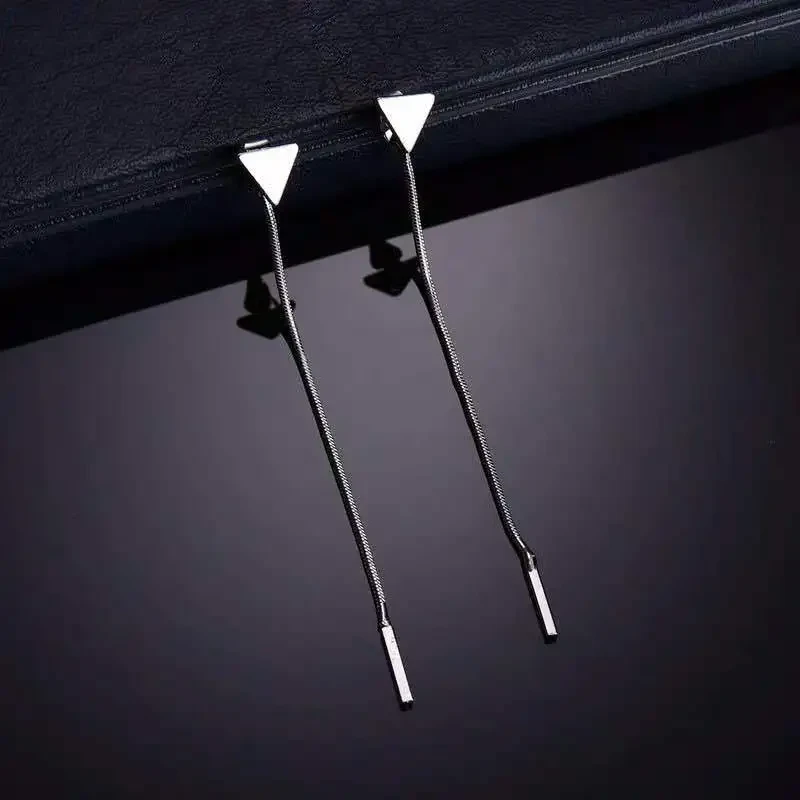 Small Triangle Earrings