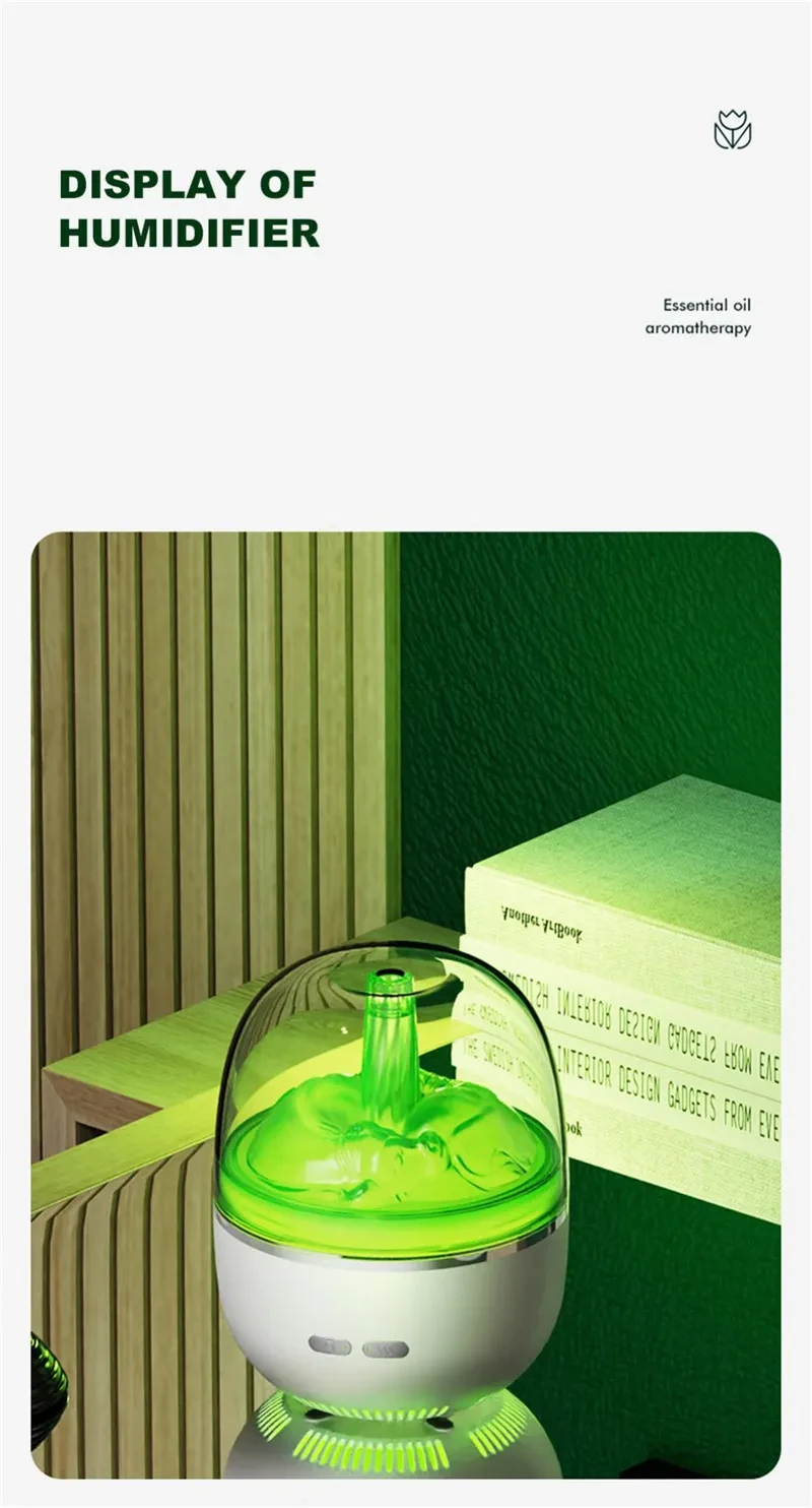 Air Humidifier Ultrasonic Aromatherapy Atomizer