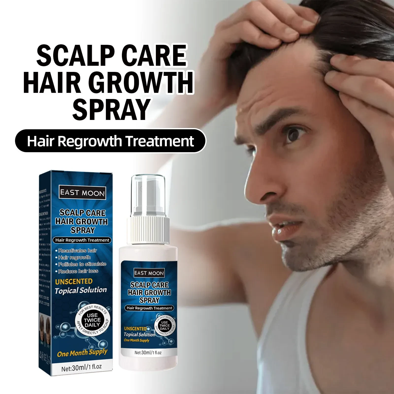Men's Hair Growth Spray