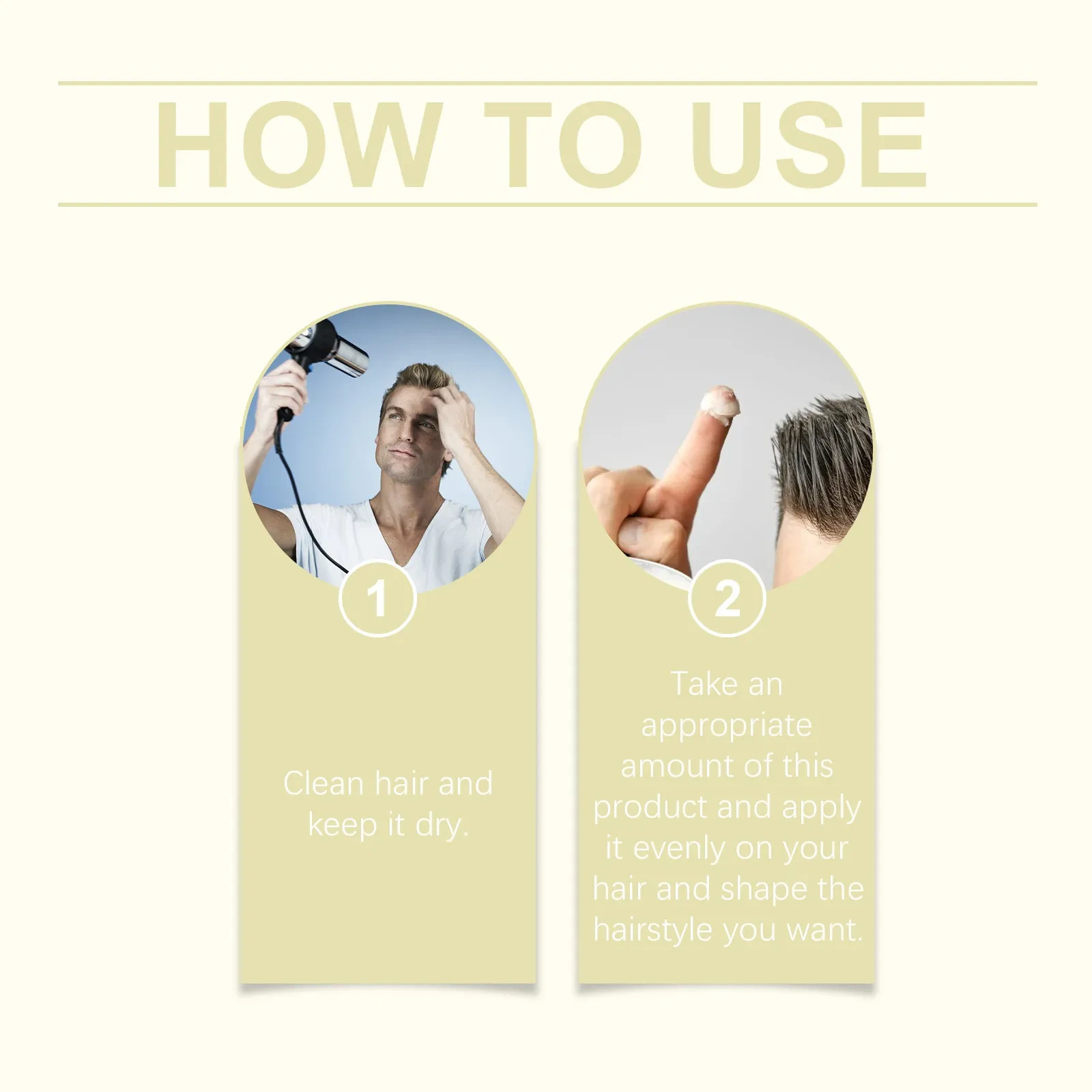 Curly Hair Shaping Care Nourishing Natural Soft Cream