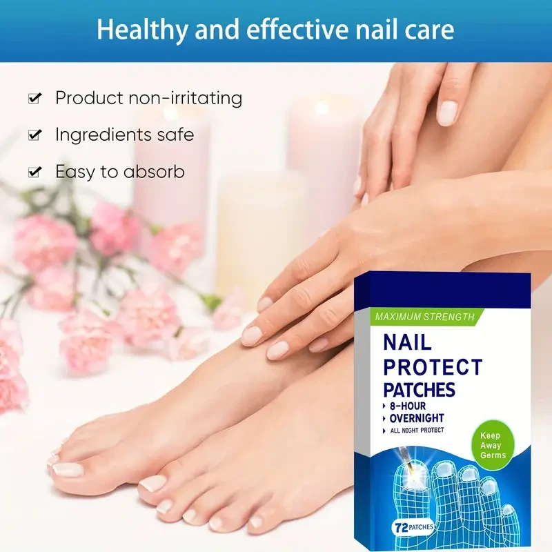 Toenail Care Patches  72 Patches