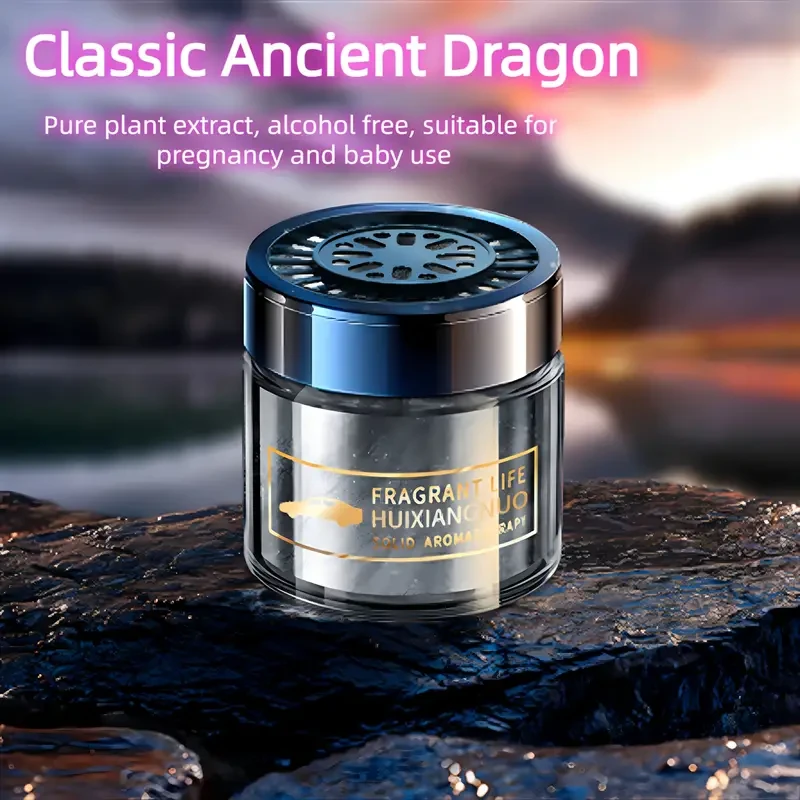 6pcs Solid Car Air Fresheners  Plant-Based Aromatherapy