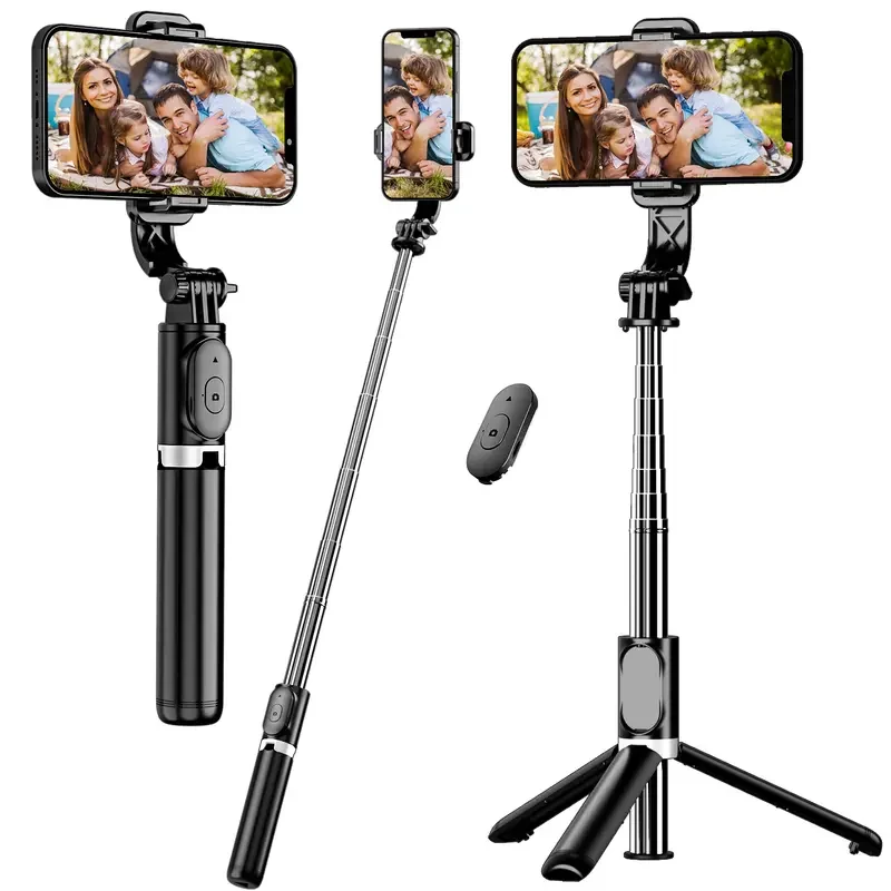 Extendable All-in-1 Smartphone Tripod Stand