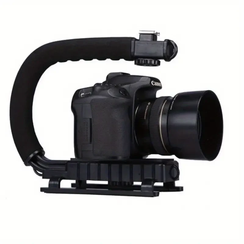 Video DV U-Shape Handheld Stabilizer Grip  DSLR Ready