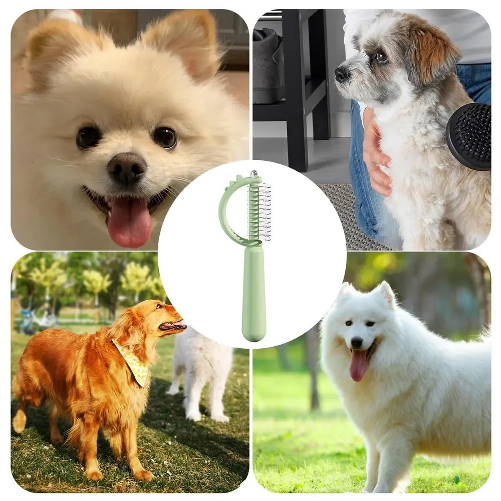 Pet Brush Self Cleaning Slicker