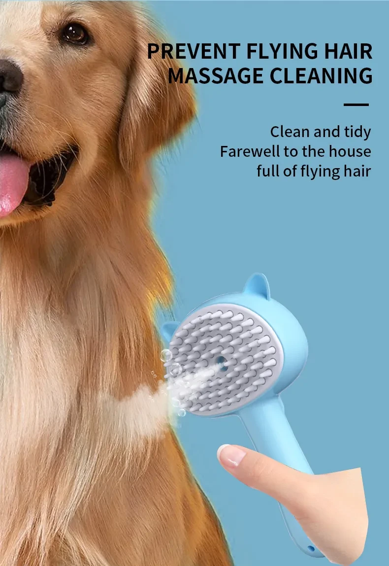 Grooming  Self Cleaning Slicker Brush For Pets