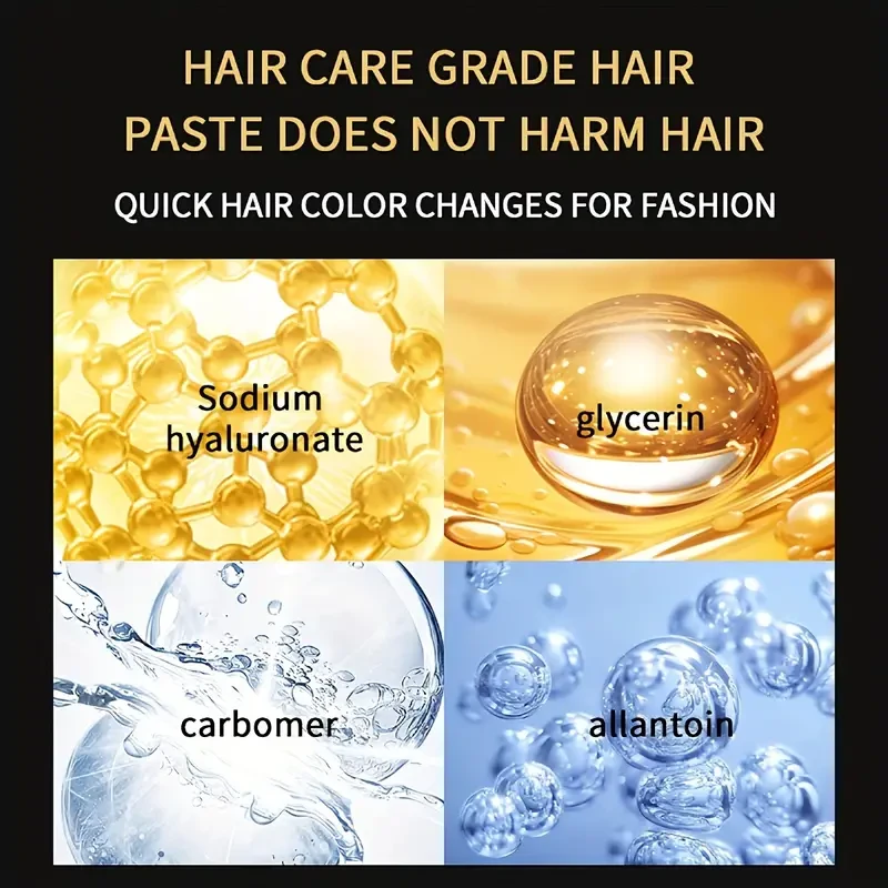 Temporary Hair Color Wax  Strong Hold & Matte Finish